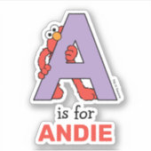 Elmo Alphabet | A PAARS Sticker (Voorkant)