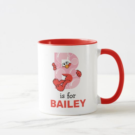 Elmo Alphabet | B Bubbles Mok (Rechts)