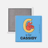 Elmo Alphabet | C SINAASAPPEL Magneet (Voorkant / Achterkant)