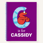 Elmo Alphabet | C Wolken Notitieboek (Voorkant)