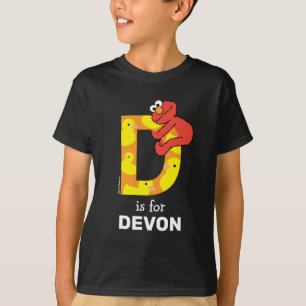 Elmo Alphabet D Duck T-shirt
