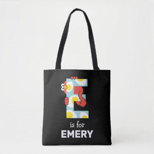 Elmo Alphabet   E Eieren Draagtas