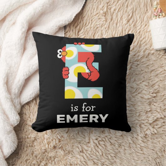 Elmo Alphabet | E Eieren Kussen (Deken)