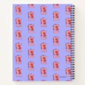 Elmo Alphabet | E Roze Notitieboek (Achterkant)