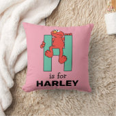 Elmo Alphabet | H Groen Kussen (Deken)