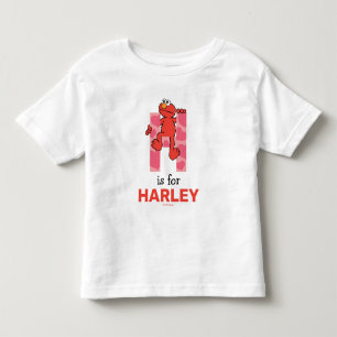 Elmo Alphabet H Hoorten Kinder Shirts