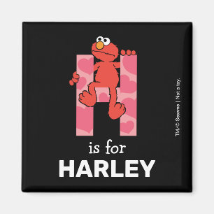 Elmo Alphabet   H Hoorten Magneet