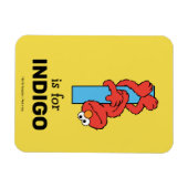 Elmo Alphabet | I Blauw Magneet (Horizontaal)