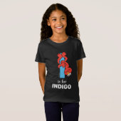 Elmo Alphabet | I Blauw T-shirt (Voorkant volledig)