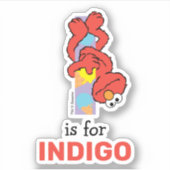 Elmo Alphabet | I Ice Cream Sticker (Voorkant)