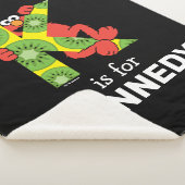 Elmo Alphabet | K Kiwi Sherpa Deken (3/4)