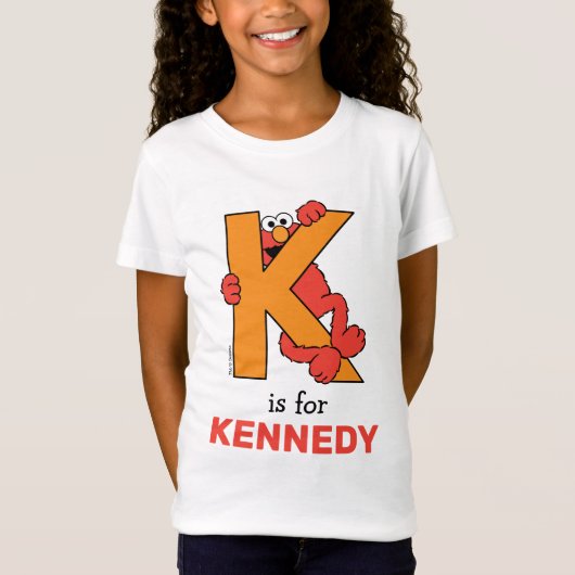 Elmo Alphabet | K SINAASAPPEL T-shirt (Voorkant)