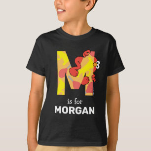 Elmo Alphabet M Muziek T-shirt