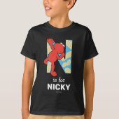 Elmo Alphabet | N Nuts T-shirt (Voorkant)