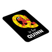 Elmo Alphabet | Q-vraagteken Magneet (Rechterzijde)