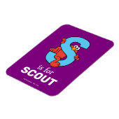 Elmo Alphabet | S Blauw Magneet (Linkerzijde)