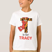 Elmo Alphabet | T tijger T-shirt (Voorkant)