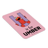 Elmo Alphabet | U PAARS Magneet (Rechterzijde)