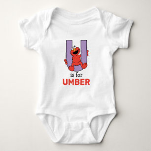 Elmo Alphabet   U PAARS Romper