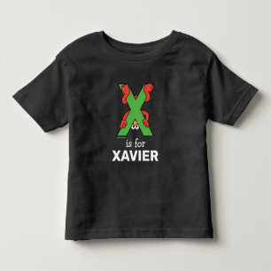 Elmo Alphabet X Groen Kinder Shirts