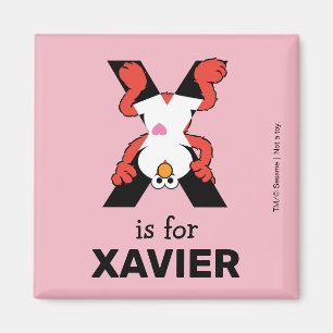 Elmo Alphabet X-straling Magneet