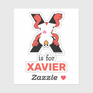 Elmo Alphabet X-straling Sticker