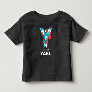 Elmo Alphabet Y Yacht Kinder Shirts