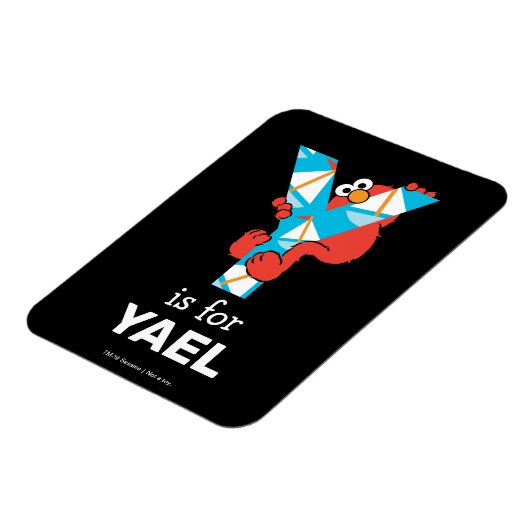 Elmo Alphabet | Y Yacht Magneet (Linkerzijde)