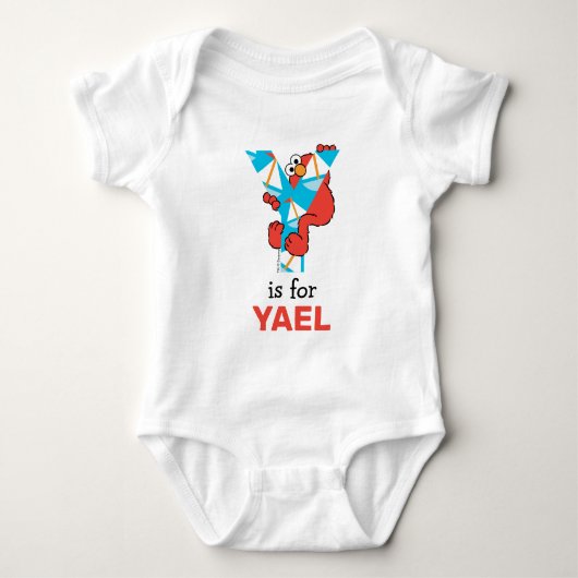 Elmo Alphabet | Y Yacht Romper (Voorkant)