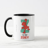 Elmo Alphabet | Z BLAUWGROEN Mok (Links)