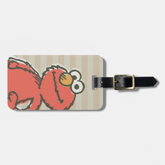 Elmo bagagelabel (Voorkant horizontaal)