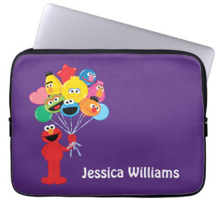 Elmo Ballonnen Voeg je naam toe Laptop Sleeve