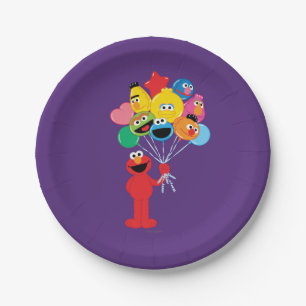 Elmo Balloons Papieren Bordje