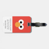 Elmo Big Face Bagagelabel (Achterkant horizontaal)