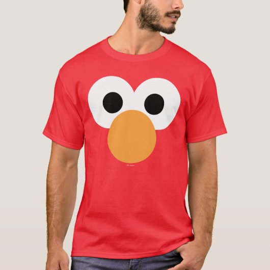 Elmo Big Face T-shirt (Voorkant)