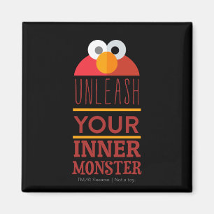 Elmo Binnenste Monster Magneet