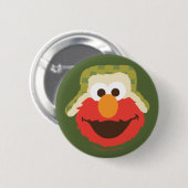 Elmo Bosgezicht Ronde Button 5,7 Cm (Voorkant /achterkant)