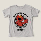 Elmo Checkered Birthday Boy van Sesamstraat (Design voorkant)