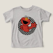 Elmo Checkered van Sesamstraat (Design voorkant)