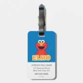 Elmo Classic Style Bagagelabel (Achterkant verticaal)
