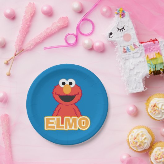 Elmo Classic Style Papieren Bordje (Feest)