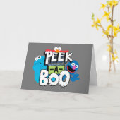 Elmo, Cookie & Grover | Peek-a-Boo Kaart (Gele Bloem)
