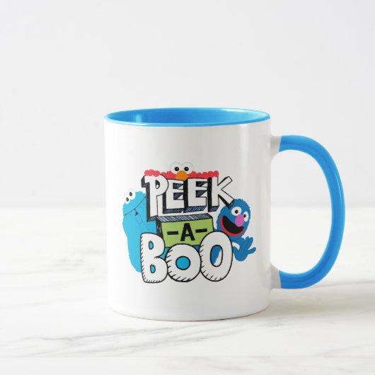 Elmo, Cookie & Grover| Peek-a-Boo Mok (Rechts)