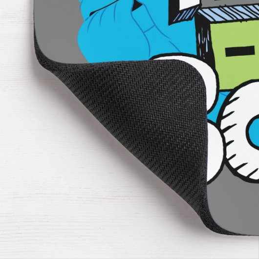 Elmo, Cookie & Grover | Peek-a-Boo Muismat (Hoek)