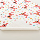 Elmo Crayon Pattern Sherpa Deken (3/4)
