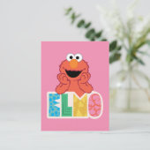 Elmo Cute & Fun Briefkaart (Staand voorkant)