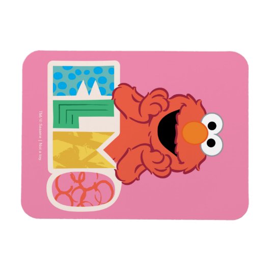 Elmo Cute & Fun Magneet (Horizontaal)