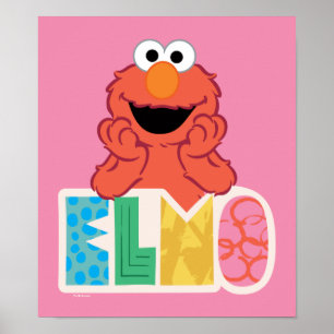 Elmo Cute & Fun Poster