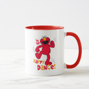 Elmo Doe de gelukkige dans Mok