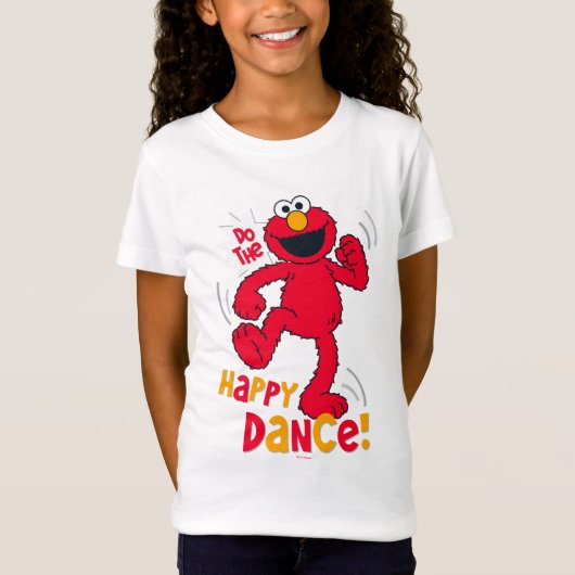 Elmo | Doe de geluksdans T-shirt (Voorkant)